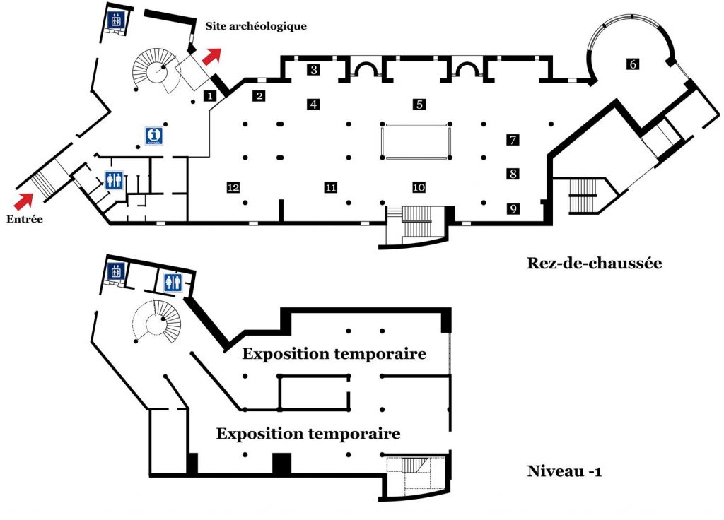 Plan du musée