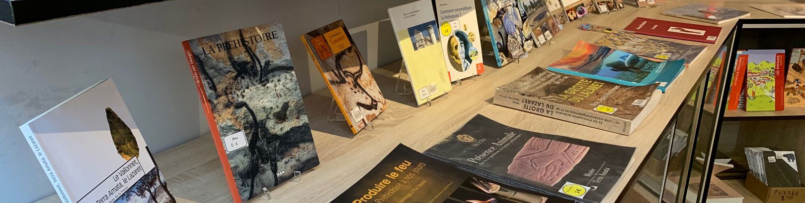 La boutique du Musée d’Archéologie de Nice / Cimiez